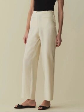 Doen Stratford Pant in Magnolia, size 4